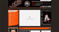 Desktop Screenshot of goforkarate.com